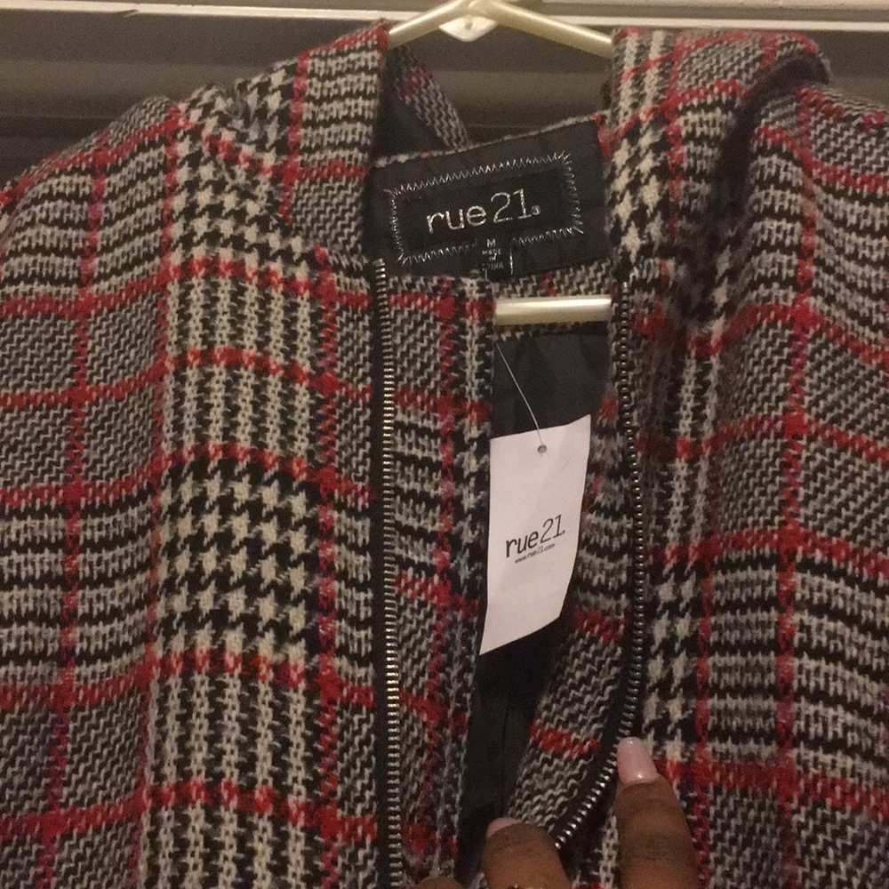 Tweed Houndstooth Jacket - Picture 3 of 6